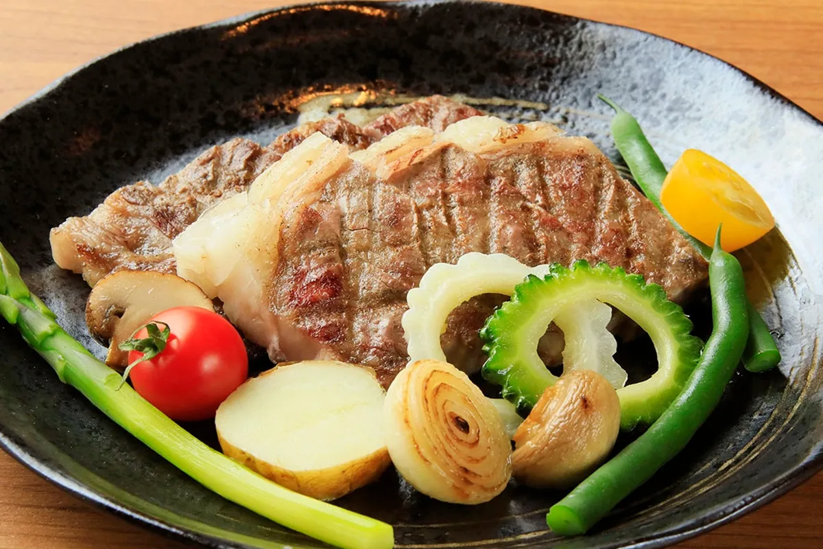 アグー豚のグリル料理